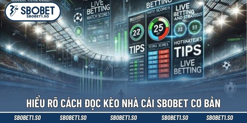 Hiểu rõ cách đọc kèo nhà cái Sbobet cơ bản ban đầu